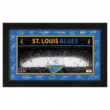 St. Louis Blues Highland Mint 2025 Signature Rink Framed Art