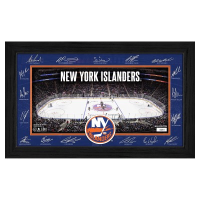 New York Islanders Highland Mint 2025 Signature Rink Framed Art