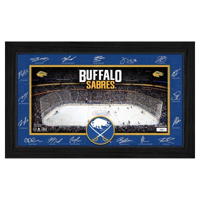 Buffalo Sabres Highland Mint 2025 Signature Rink Framed Art