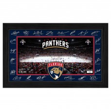 Florida Panthers Highland Mint 2025 Signature Rink Framed Art