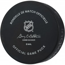Gabe Perreault New York Rangers Autographed Fanatics Authentic 100th Anniversary Season Official Game Puck