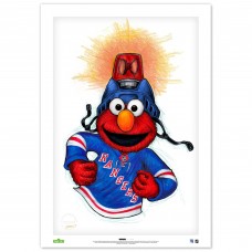 New York Rangers Elmo 14 x 20 Sesame Street Limited Edition Fine Art Print New York Rangers Elmo 14 x 20 Sesame Street Limited Edition Fine Art Print