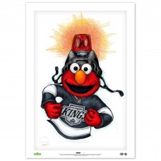 Los Angeles Kings Elmo 14 x 20 Sesame Street Limited Edition Fine Art Print