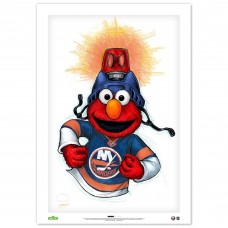 New York Islanders Elmo 14 x 20 Sesame Street Limited Edition Fine Art Print