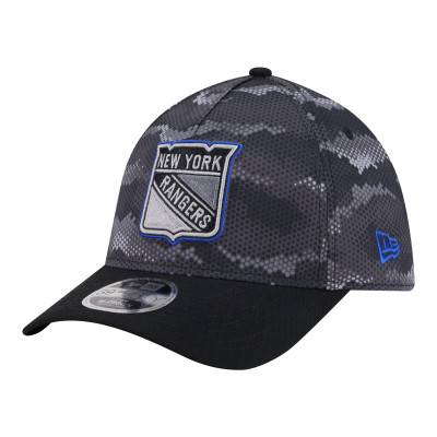 Бейсболка New York Rangers New Era Black Zero Dark 39THIRTY A-Frame M-Crown