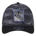 Бейсболка New York Rangers New Era Black Zero Dark 39THIRTY A-Frame M-Crown