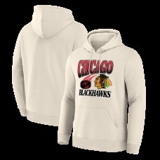 Толстовка Chicago Blackhawks Cream Legacy