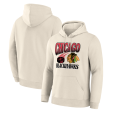 Толстовка Chicago Blackhawks Cream Legacy Толстовка Chicago Blackhawks Cream Legacy