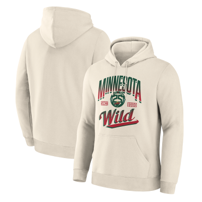 Minnesota Wild Cream Alternate Legacy Hoodie