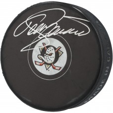 Teemu Selanne Anaheim Ducks Autographed Fanatics Authentic Hockey Puck