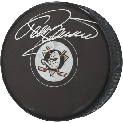 Teemu Selanne Anaheim Ducks Autographed Fanatics Authentic Hockey Puck