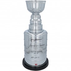 Teemu Selanne Anaheim Ducks Autographed Fanatics Authentic 2 Replica Stanley Cup with Multiple Inscriptions - Limited Edition of 5