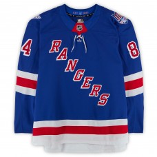 Adam Edstrom New York Rangers Fanatics Authentic Game-Used #84 Blue Set 1 Jersey from the 2025-26 NHL Season