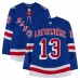 Alexis Lafreniere New York Rangers Fanatics Authentic Game-Used #13 Blue Set 1 Jersey from the 2025-26 NHL Season