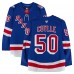 Will Cuylle New York Rangers Fanatics Authentic Game-Used #50 Blue Set 1 Jersey from the 2025-26 NHL Season Will Cuylle New York Rangers Fanatics Authentic Game-Used #50 Blue Set 1 Jersey from the 2025-26 NHL Season