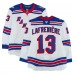 Alexis Lafreniere New York Rangers Fanatics Authentic Game-Used #13 White Set 1 Jersey from the 2025-26 NHL Season Alexis Lafreniere New York Rangers Fanatics Authentic Game-Used #13 White Set 1 Jersey from the 2025-26 NHL Season