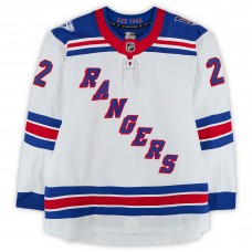 Jonny Brodzinski New York Rangers Fanatics Authentic Game-Used #22 White Set 1 Jersey from the 2025-26 NHL Season