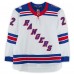 Jonny Brodzinski New York Rangers Fanatics Authentic Game-Used #22 White Set 1 Jersey from the 2025-26 NHL Season