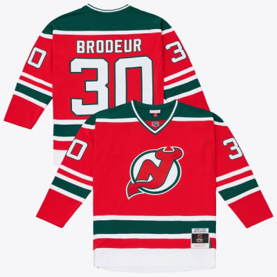 Джерси New Devils Martin Brodeur Mitchell & Ness Red 2010/11 Power Play