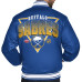 Куртка Buffalo Sabres Starter Royal Triangle Satin Varsity Full-Snap