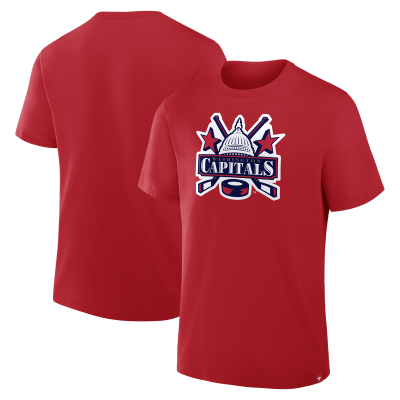 Washington Capitals Red Franchise T-Shirt