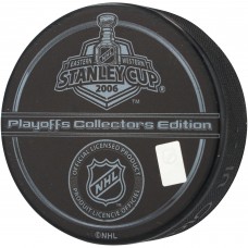 Rod BrindAmour Carolina Hurricanes Autographed Fanatics Authentic 2006 Stanley Cup Champions Hockey Puck with 2006 SC Champs Inscription