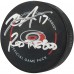 Rod BrindAmour Carolina Hurricanes Autographed Fanatics Authentic Official Game Puck with Rod the Bod Inscription Rod BrindAmour Carolina Hurricanes Autographed Fanatics Authentic Official Game Puck with Rod the Bod Inscription
