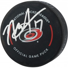 Rod BrindAmour Carolina Hurricanes Autographed Fanatics Authentic Official Game Puck