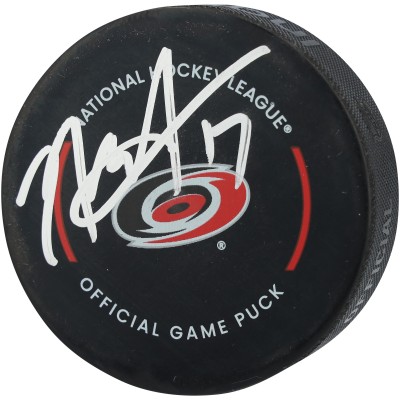 Rod BrindAmour Carolina Hurricanes Autographed Fanatics Authentic Official Game Puck