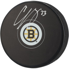 Шайба Charlie McAvoy Boston Bruins Autographed Fanatics Authentic