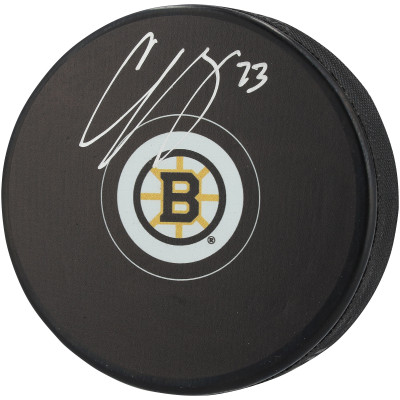 Шайба Charlie McAvoy Boston Bruins Autographed Fanatics Authentic