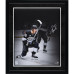Фото с автографом Quinton Byfield Los Angeles Kings Fanatics Authentic 16" x 20" Black Jersey Celebration Spotlight