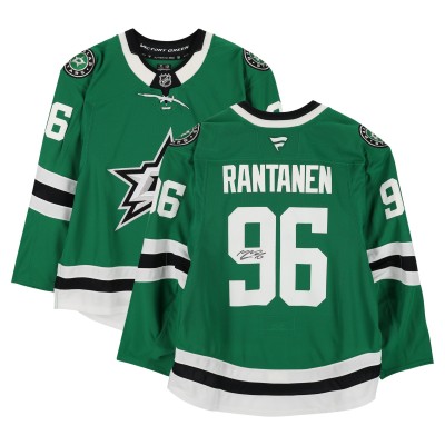 Mikko Rantanen Dallas Stars Autographed Fanatics Authentic Green Fanatics Authentic Pro Jersey