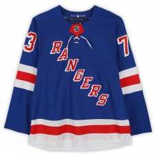 Игровая джерси Matt Rempe New York Rangers Autographed Fanatics Authentic Blue Fanatics Premium