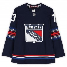 Игровая джерси Matt Rempe New York Rangers Autographed Fanatics Authentic Navy Alternate Fanatics Premium