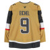 Джерси с автографом Jack Eichel Vegas Golden Knights Fanatics Authentic Gold Fanatics Authentic Pro