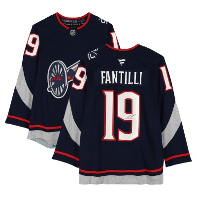 Adam Fantilli Columbus Blue Jackets Autographed Fanatics Authentic 2025 Stadium Series Fanatics Premium Jersey