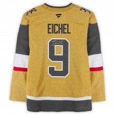 Jack Eichel Vegas Golden Knights Autographed Fanatics Authentic Gold Fanatics Premium Jersey