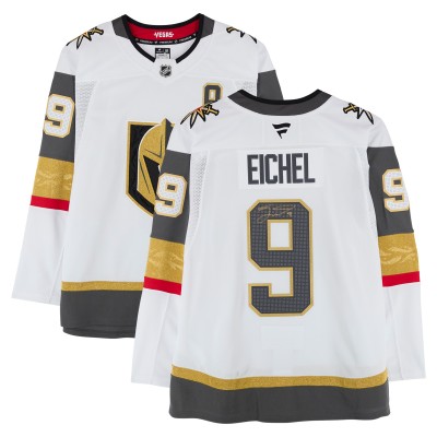 Jack Eichel Vegas Golden Knights Autographed Fanatics Authentic White Fanatics Premium Jersey
