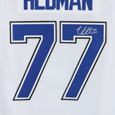 Victor Hedman Tampa Bay Lightning Autographed Fanatics Authentic White Fanatics Premium Jersey