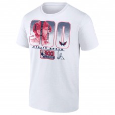 Футболка Washington Capitals Alexander Ovechkin White 900th Career Goal