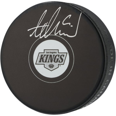 Шайба Adrian Kempe Los Angeles Kings Autographed Fanatics Authentic