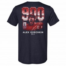 Washington Capitals Alexander Ovechkin 500 Level Navy 900th Career Goal Tri-Blend T-Shirt