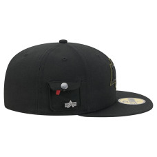 Бейсболка Los Angeles Kings New Era x Alpha Industries Black 59FIFTY Бейсболка Los Angeles Kings New Era x Alpha Industries Black 59FIFTY