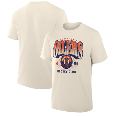 Edmonton Oilers Cream Alternate Legacy T-Shirt