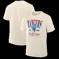 New York Rangers Cream Alternate Legacy T-Shirt New York Rangers Cream Alternate Legacy T-Shirt
