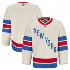 New York Rangers Fanatics Beige 2026 NHL Winter Classic Authentic Pro Jersey