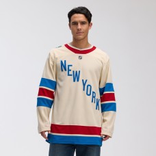 New York Rangers Fanatics Beige 2026 NHL Winter Classic Authentic Pro Jersey