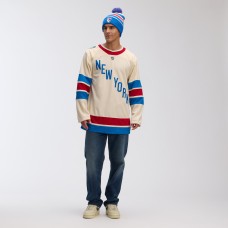 New York Rangers Fanatics Beige 2026 NHL Winter Classic Authentic Pro Jersey