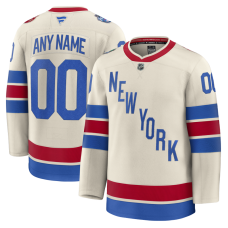 Именная джерси New York Rangers Fanatics Beige 2026 NHL Winter Classic Premium